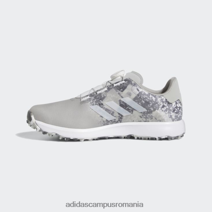 adidas campus romania pantofi de golf largi s2g sl 23 gri bărbați gri/alb J266N212394