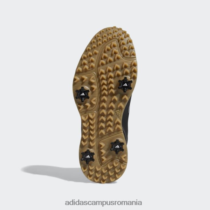 adidas campus romania pantofi de golf negri s2g din poliester reciclat cu tăietură mijlocie adidas bărbați negru/gri/mesa J266N24767