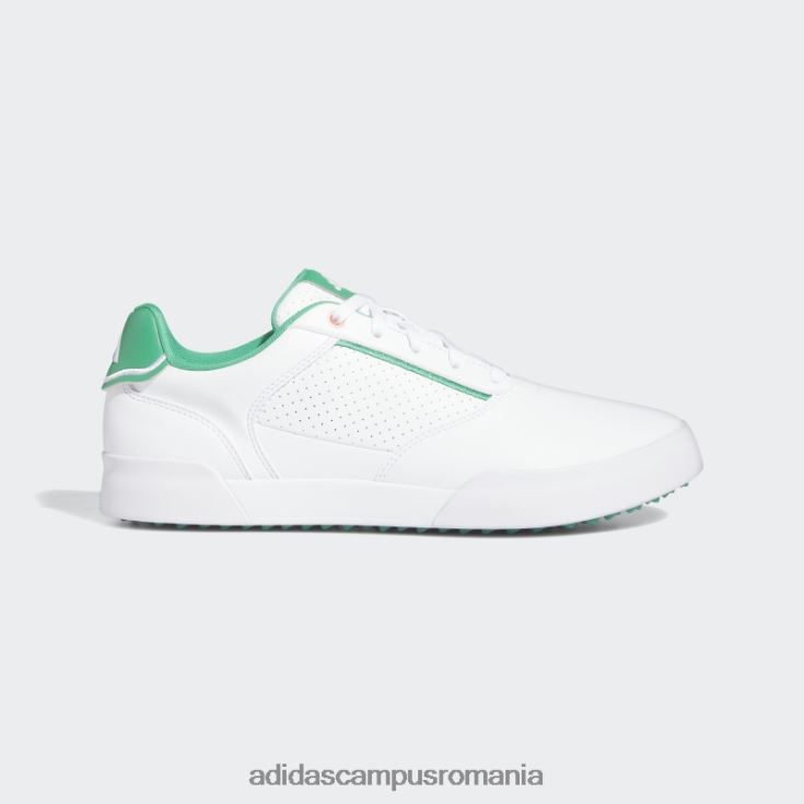 adidas campus romania pantofi de golf retrocross albi fără vârfuri adidas bărbați alb/verde curte J266N25937