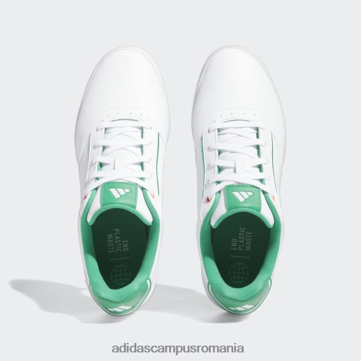 adidas campus romania pantofi de golf retrocross albi fără vârfuri adidas bărbați alb/verde curte J266N25937