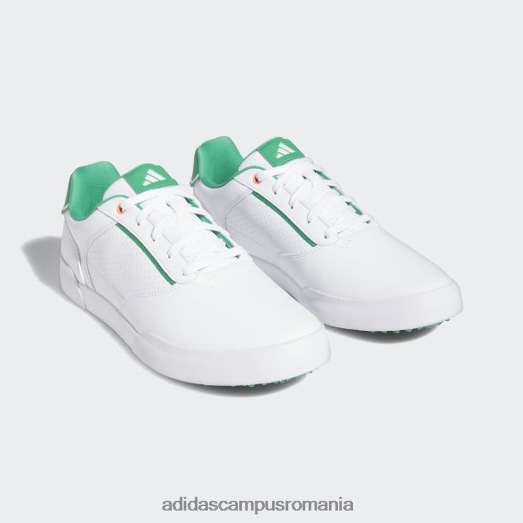 adidas campus romania pantofi de golf retrocross albi fără vârfuri adidas bărbați alb/verde curte J266N25937