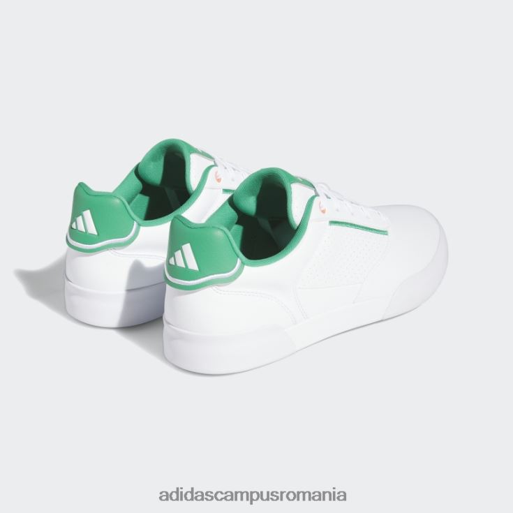 adidas campus romania pantofi de golf retrocross albi fără vârfuri adidas bărbați alb/verde curte J266N25937