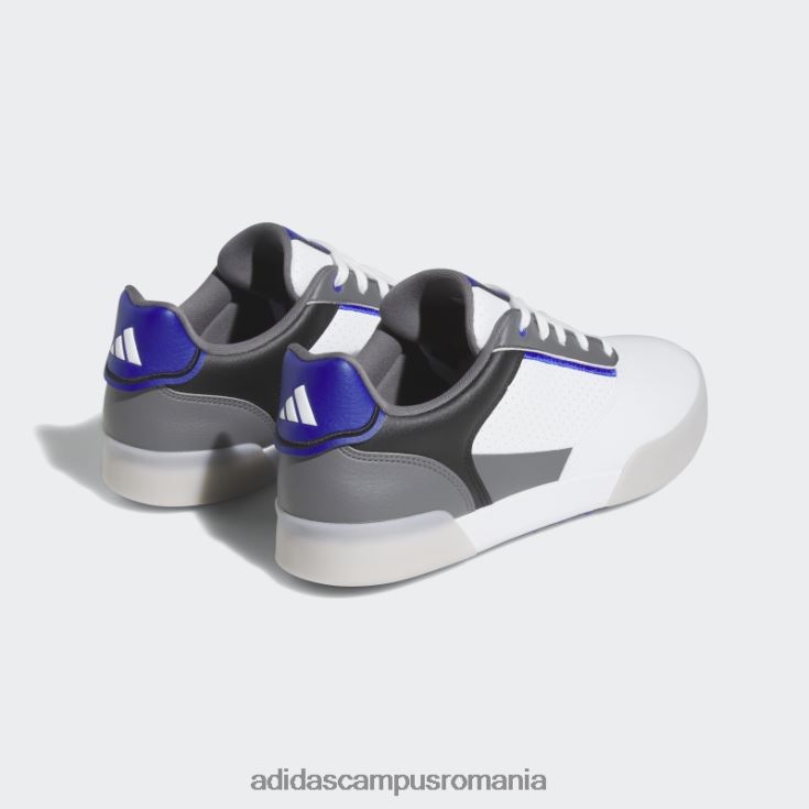 adidas campus romania pantofi de golf retrocross negri fără vârfuri bărbați alb/albastru/negru J266N24730