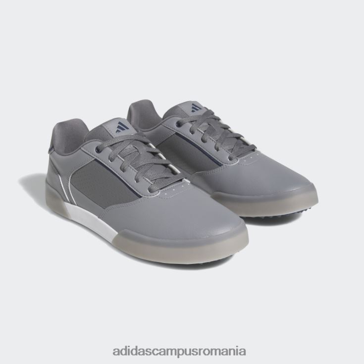 adidas campus romania pantofi de golf retrocross spikeless bleumarin bărbați gri/bleumarin J266N21352