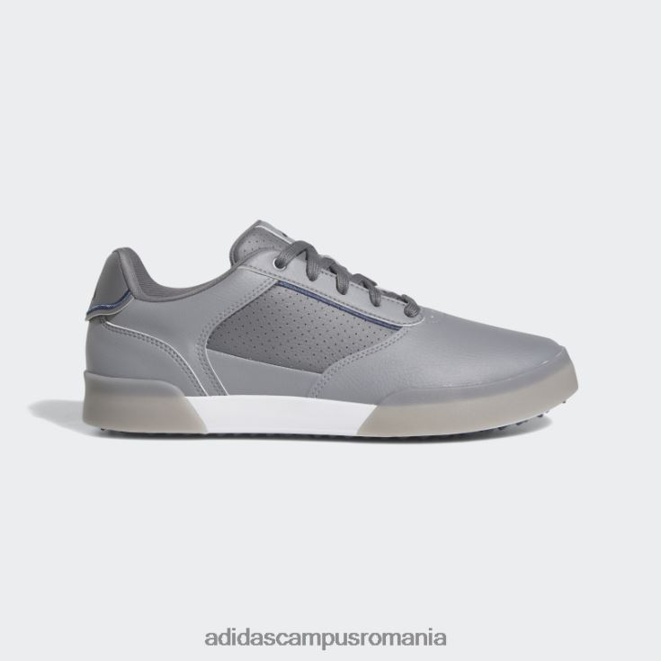 adidas campus romania pantofi de golf retrocross spikeless gri bărbați gri/bleumarin J266N212529