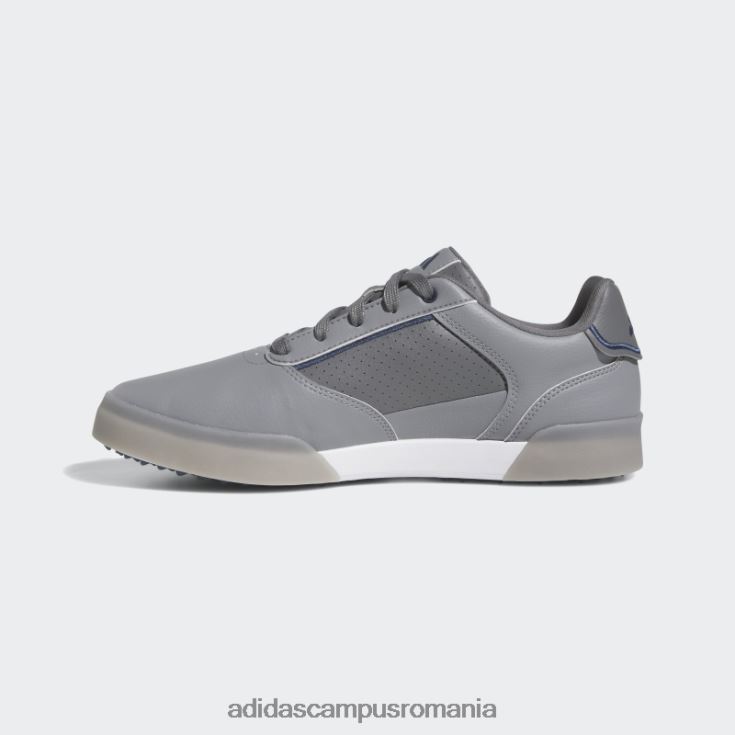 adidas campus romania pantofi de golf retrocross spikeless gri bărbați gri/bleumarin J266N212529
