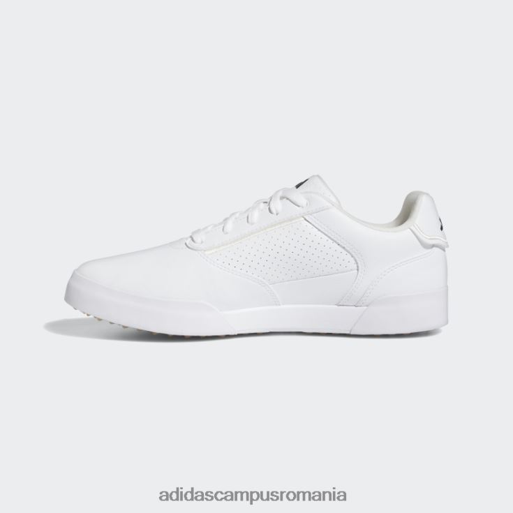 adidas campus romania pantofi de golf retrocross spikeless negri bărbați alb negru J266N24394