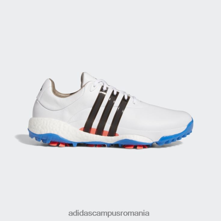 adidas campus romania pantofi de golf tour360 22 alb bărbați papură alb/negru/albastru J266N2409