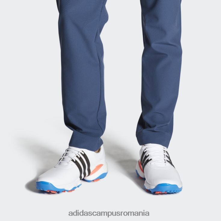 adidas campus romania pantofi de golf tour360 22 alb bărbați papură alb/negru/albastru J266N2409