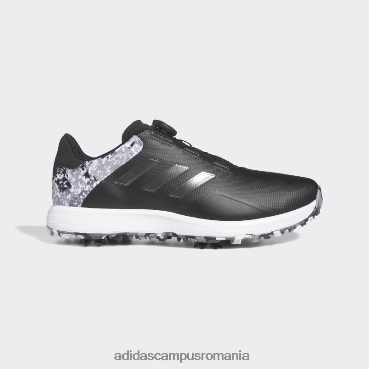adidas campus romania pantofi largi s2g boa negri bărbați negru/argintiu închis/gri J266N24727