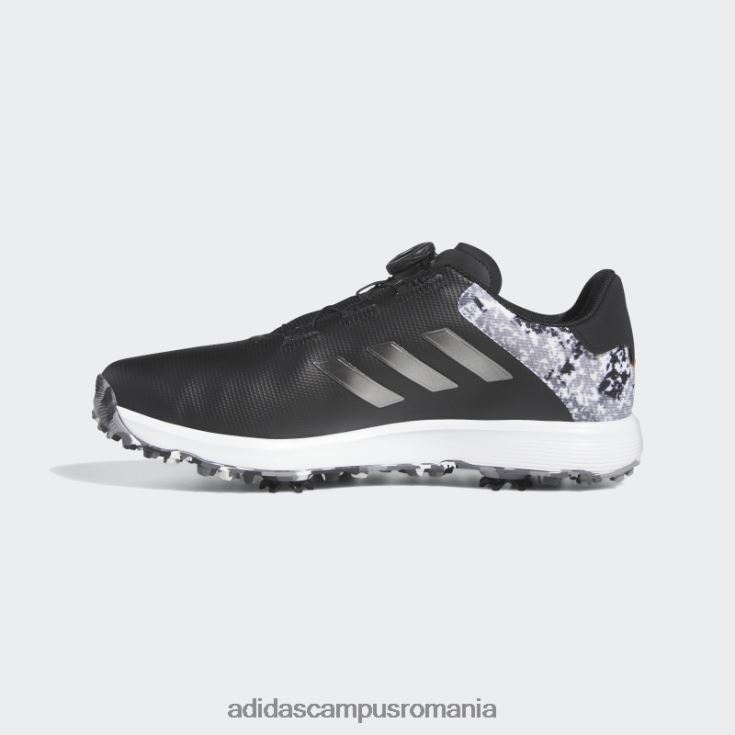 adidas campus romania pantofi largi s2g boa negri bărbați negru/argintiu închis/gri J266N24727