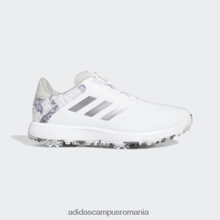 adidas campus romania s2g boa pantofi largi alb adidas bărbați alb/argintiu/gri J266N24302