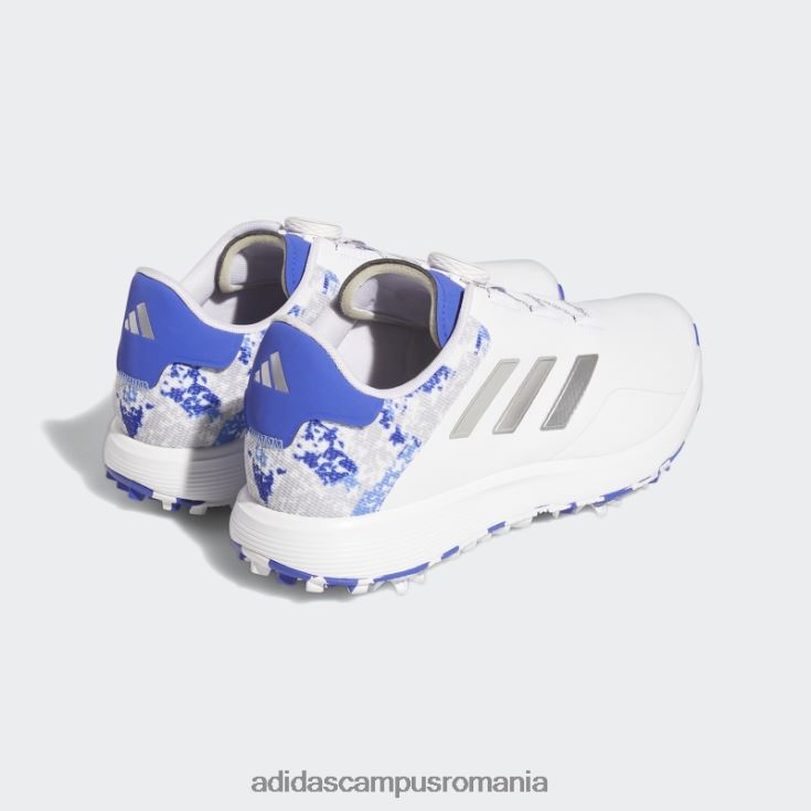 adidas campus romania s2g boa pantofi largi albi bărbați alb/argintiu/albastru J266N2307