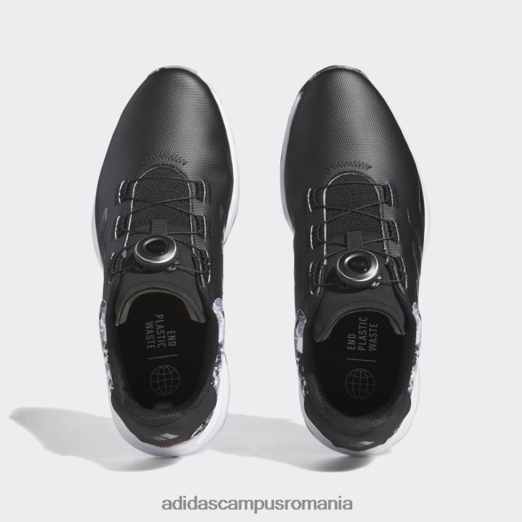 adidas campus romania s2g boa pantofi largi negri bărbați negru/argintiu închis/gri J266N2308