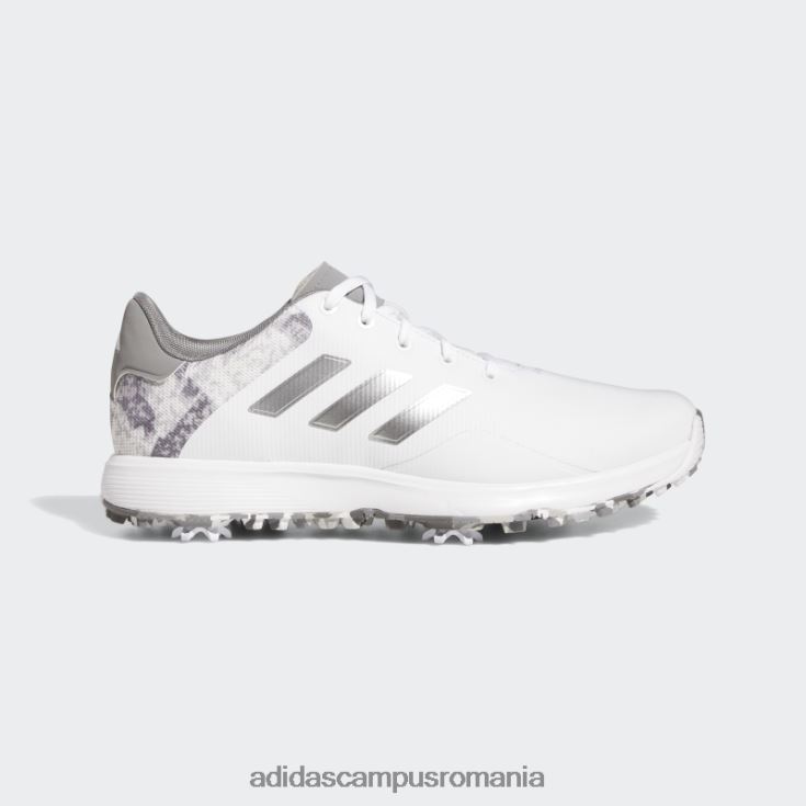 adidas campus romania s2g pantofi albi bărbați alb/argintiu/gri J266N2260