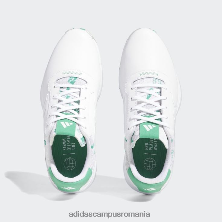 adidas campus romania s2g sl pantofi de golf teren verde bărbați alb/verde curte J266N212610