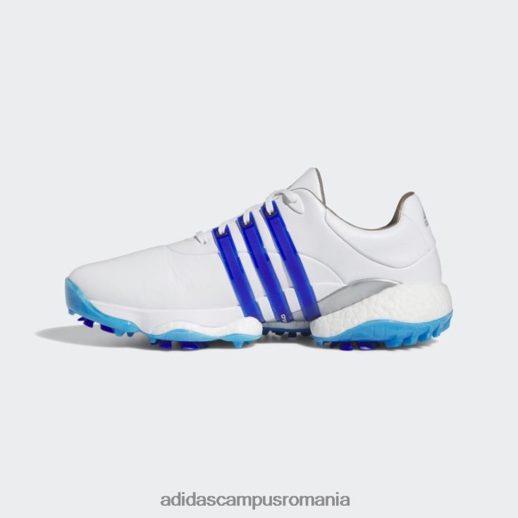 adidas campus romania silver tour360 22 pantofi de golf bărbați alb/albastru/argintiu J266N212303