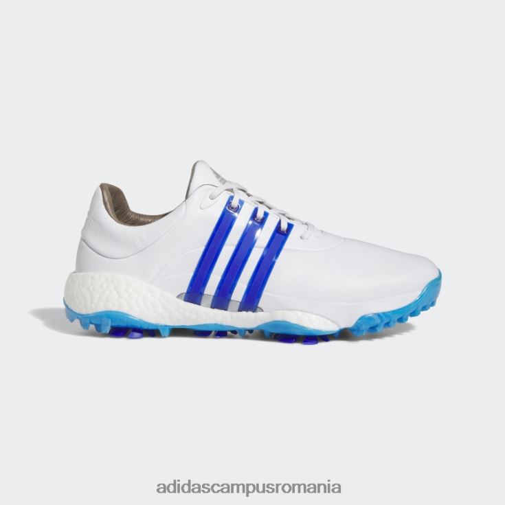 adidas campus romania silver tour360 22 pantofi de golf moda bărbați alb/albastru/argintiu J266N2243
