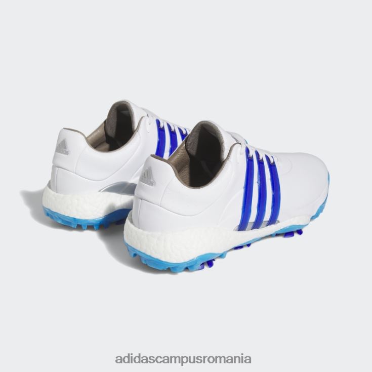 adidas campus romania silver tour360 22 pantofi de golf moda bărbați alb/albastru/argintiu J266N2243