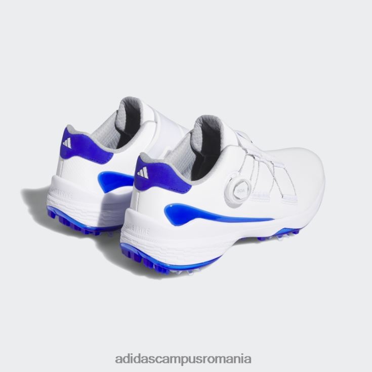 adidas campus romania zg23 boa lightstrike pantofi de golf albastri bărbați alb/albastru/argintiu J266N2418