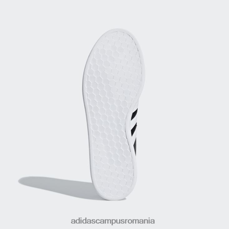 adidas campus romania pantofi de modă Grand Court alb bărbați alb negru J266N2584