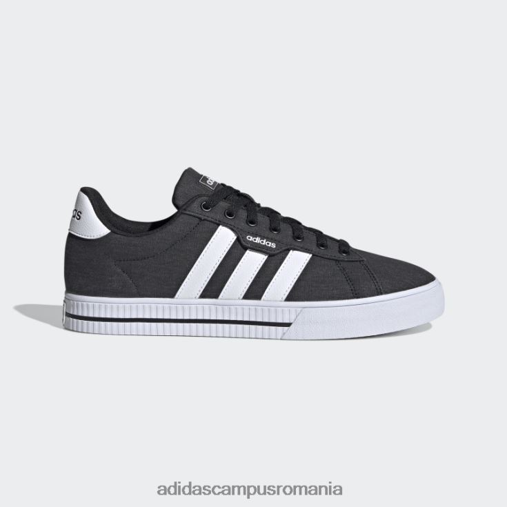 adidas campus romania pantofi zilnic 3.0 negru fierbinte bărbați alb negru J266N2337