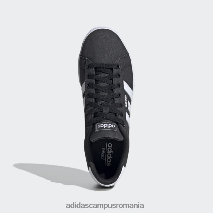 adidas campus romania pantofi zilnic 3.0 negru fierbinte bărbați alb negru J266N2337