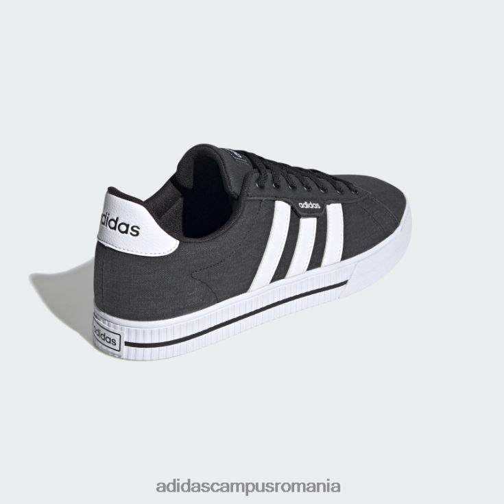 adidas campus romania pantofi zilnic 3.0 negru fierbinte bărbați alb negru J266N2337