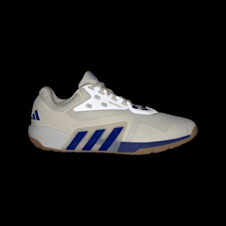 adidas campus romania pantofi antrenori dropset albi bărbați alb/albastru/gumă J266N23668
