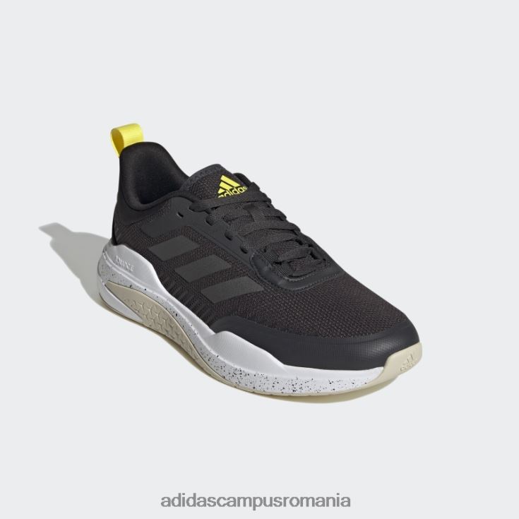 adidas campus romania pantofi carbon trainer v bărbați carbon/fier metalic/galben J266N2581