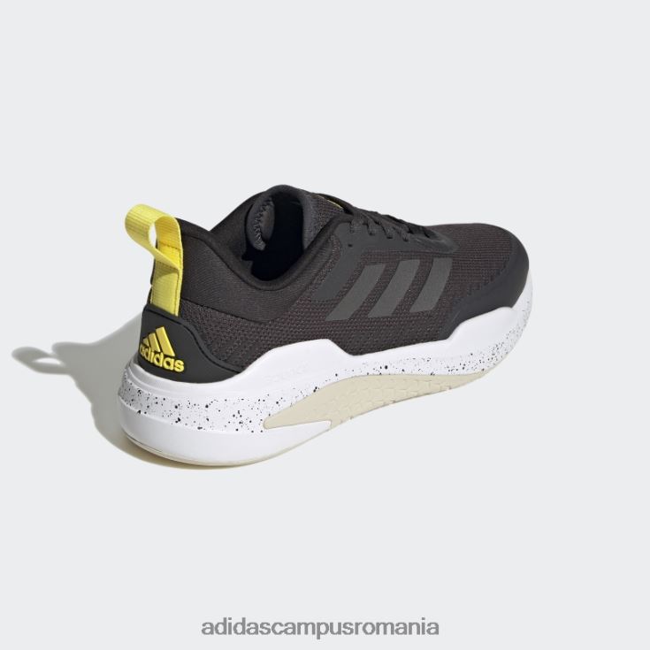 adidas campus romania pantofi carbon trainer v bărbați carbon/fier metalic/galben J266N2581
