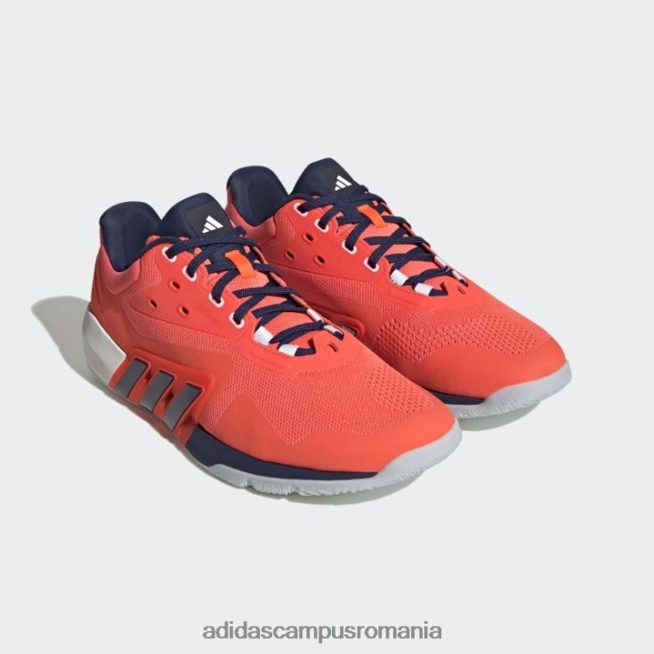adidas campus romania pantofi roșii de antrenament dropset bărbați roșu/albastru închis/alb J266N2215