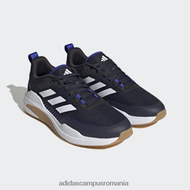 adidas campus romania trainer v pantofi cerneală bărbați cerneală/alb/albastru J266N25942