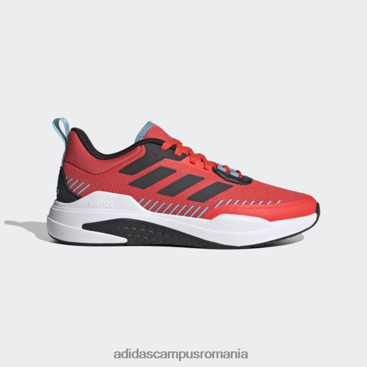 adidas campus romania trainer v pantofi roșii bărbați roșu/carbon/albastru J266N24142