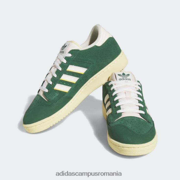 adidas campus romania Centennial 85 pantofi mici adidas verzi bărbați verde/alb/galben J266N2294