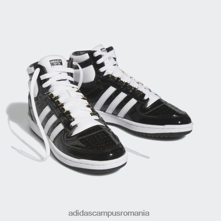 adidas campus romania Top zece pantofi rb negri bărbați negru/alb/auriu metalic J266N24669