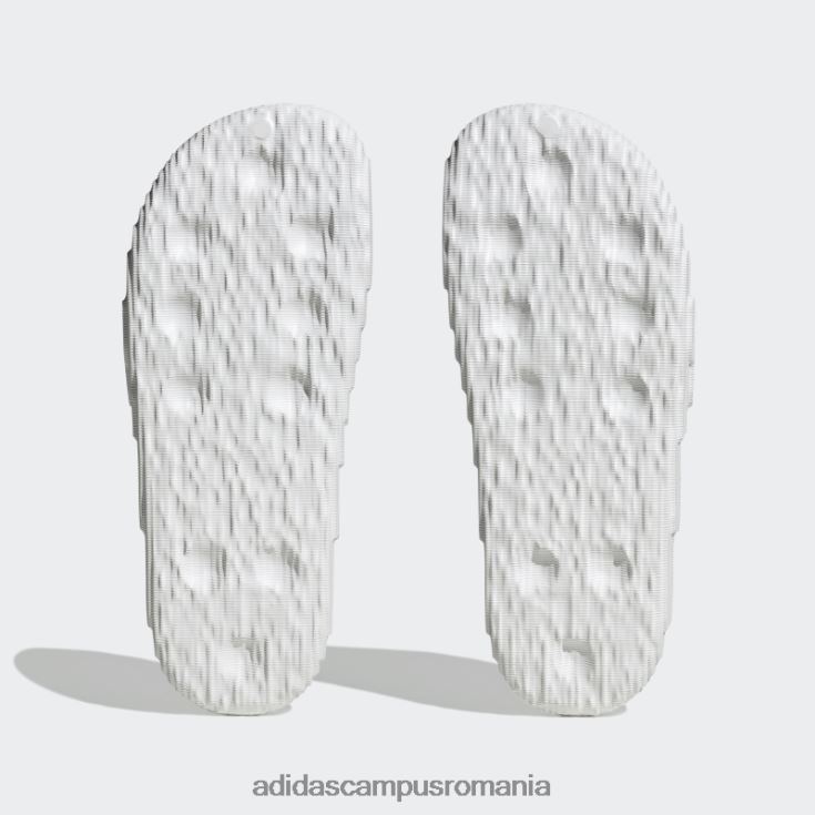 adidas campus romania adilette 22 diapozitive albe bărbați alb negru J266N23866
