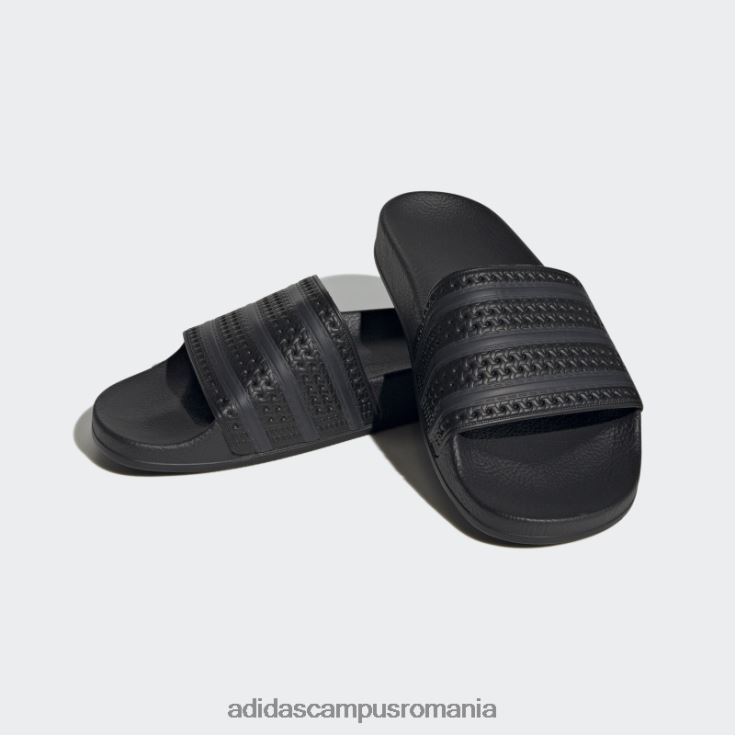 adidas campus romania adilette slides carbon bărbați negru/carbon J266N24055