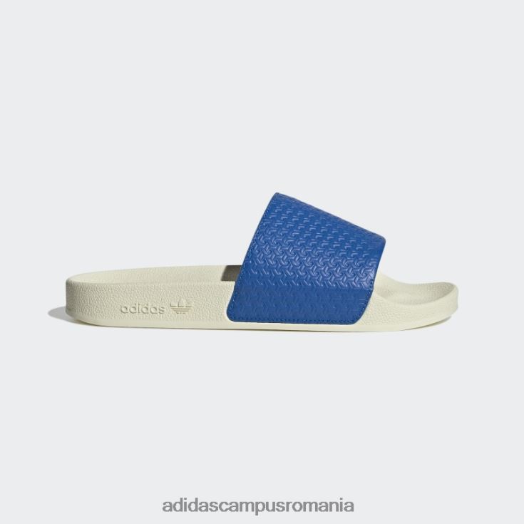 adidas campus romania adilette slides pasăre albastră bărbați pasăre albă/albastru J266N24259