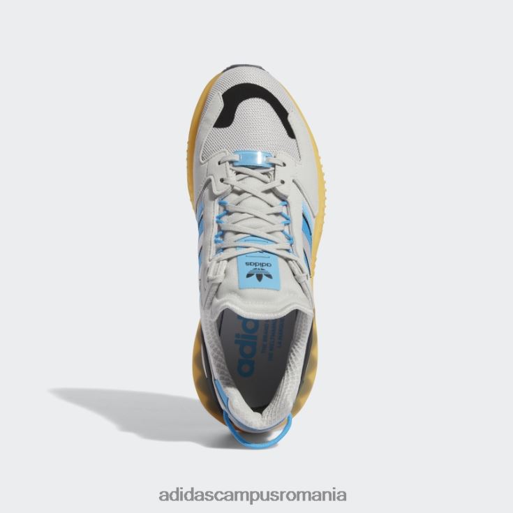adidas campus romania amber zx 5k boost pantofi moda bărbați gri/papură/chihlimbar J266N2657