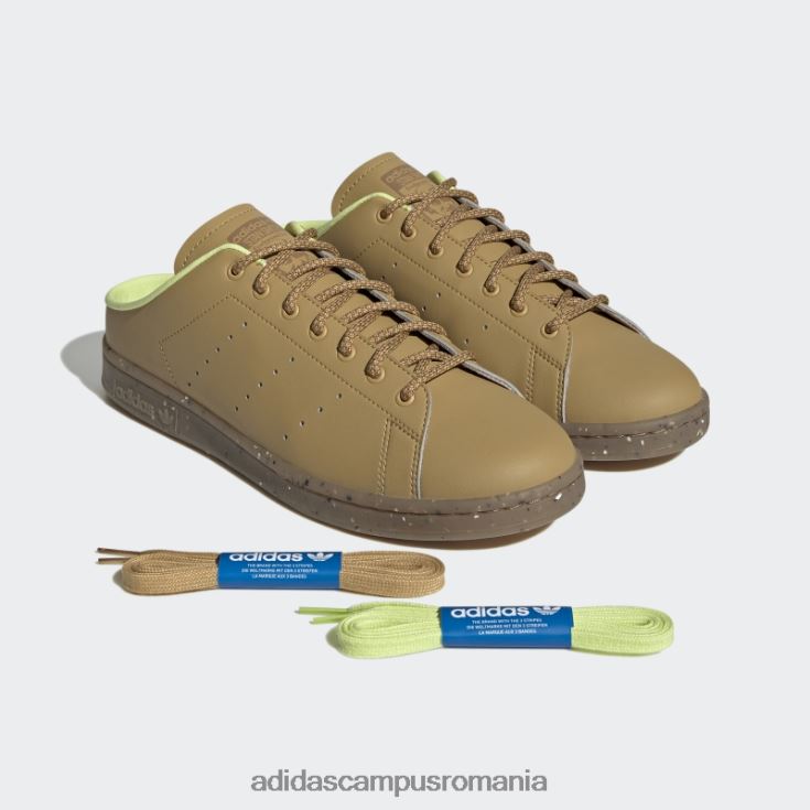 adidas campus romania aurii bej Stan Smith plantează și cresc catâri bărbați bej auriu/galben înghețat J266N24733