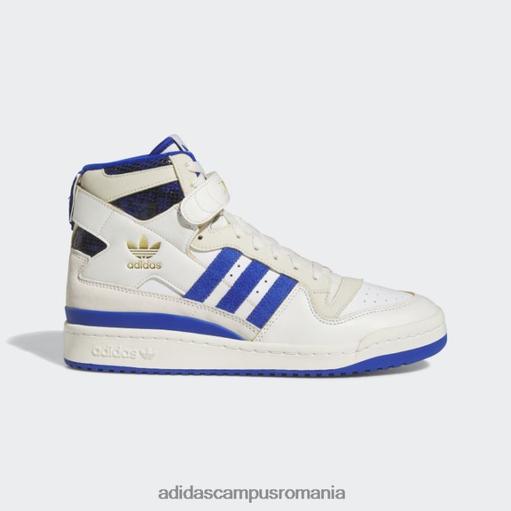 adidas campus romania forum 84 hi pantofi albastru regal bărbați alb/albastru regal J266N264
