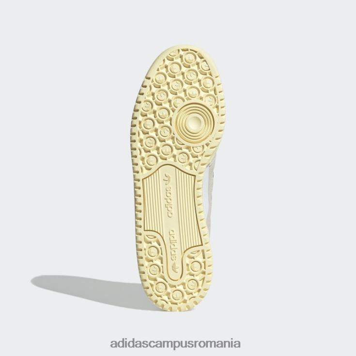 adidas campus romania forum low cl pantofi albi bărbați alb/teal/visiniu J266N2704