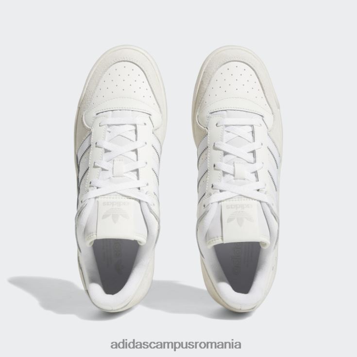 adidas campus romania forum low pantofi clasici alb bărbați alb J266N24687