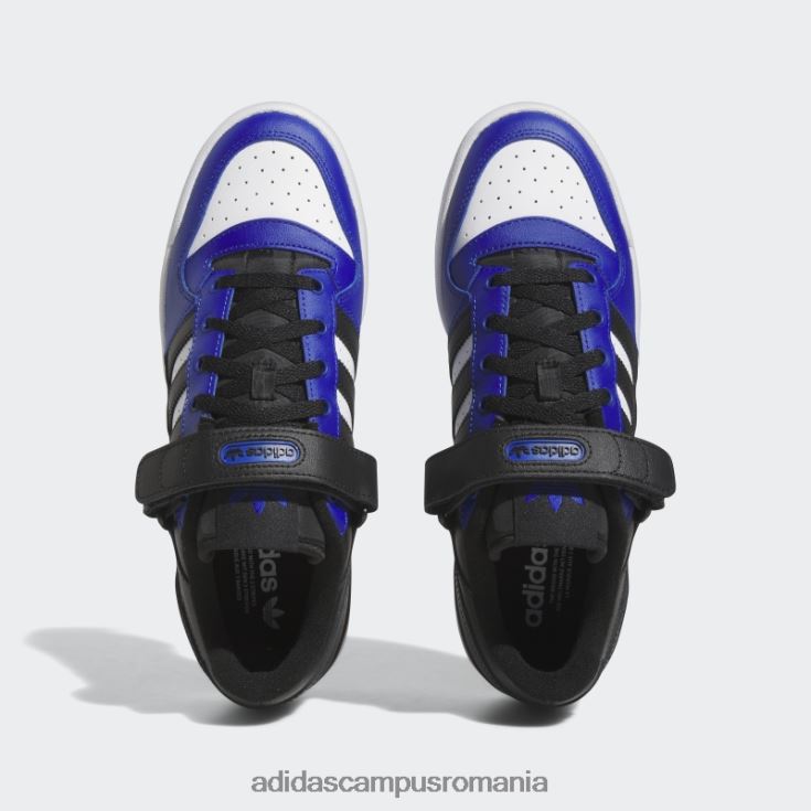 adidas campus romania forum pantofi albastru jos bărbați alb/albastru J266N24043