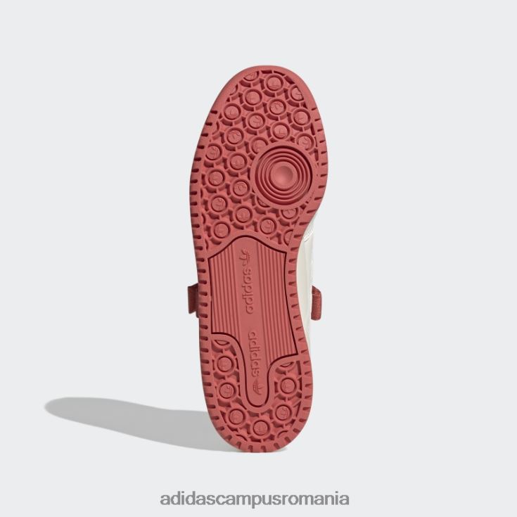 adidas campus romania forum pantofi joase nuanță albă bărbați nuanță albă/roșu J266N2235