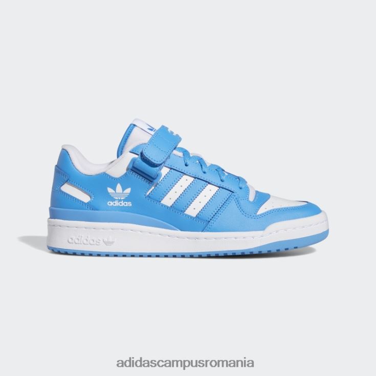 adidas campus romania forum pantofi jos albastru bărbați alb/albastru J266N24450