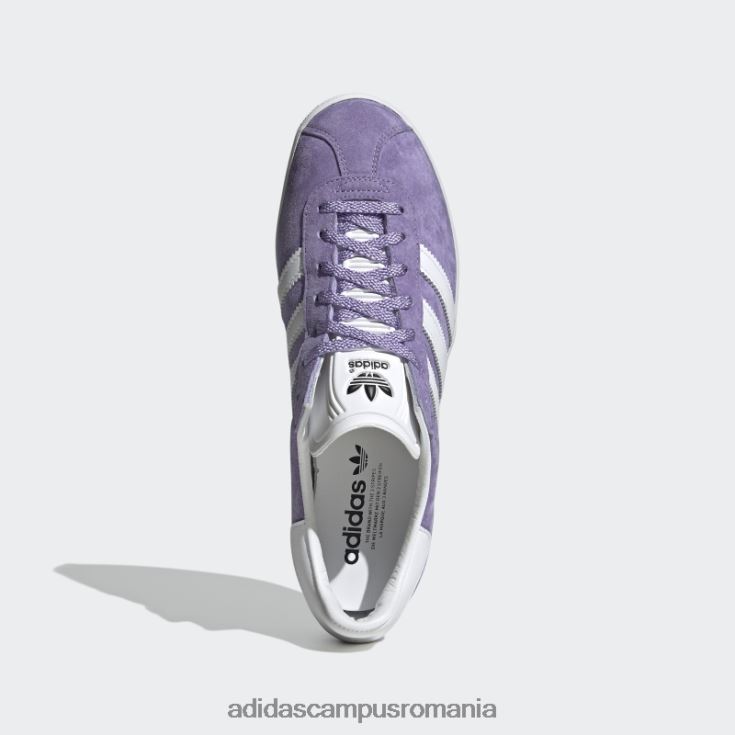 adidas campus romania gazelle 85 pantofi liliac bărbați liliac/alb/negru J266N24087