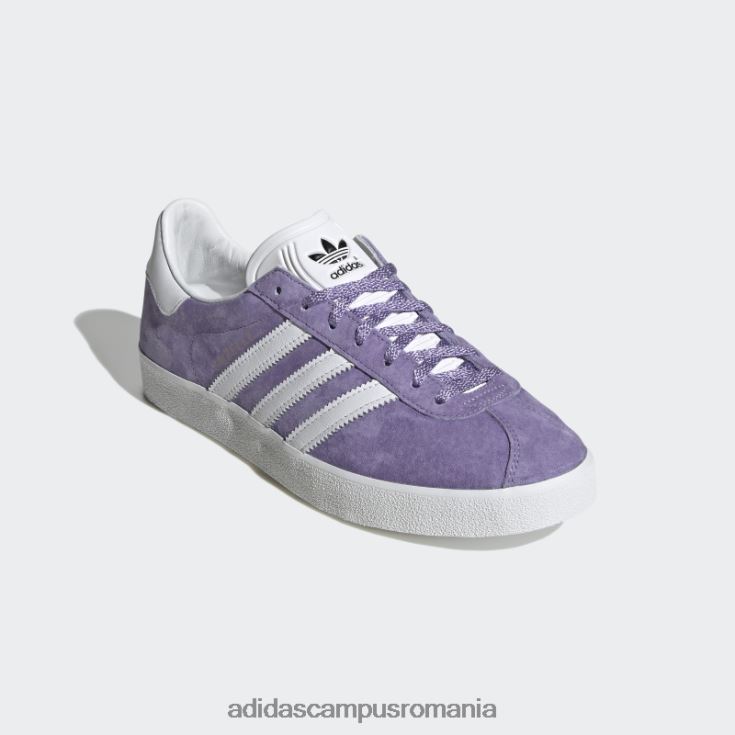 adidas campus romania gazelle 85 pantofi liliac bărbați liliac/alb/negru J266N24087