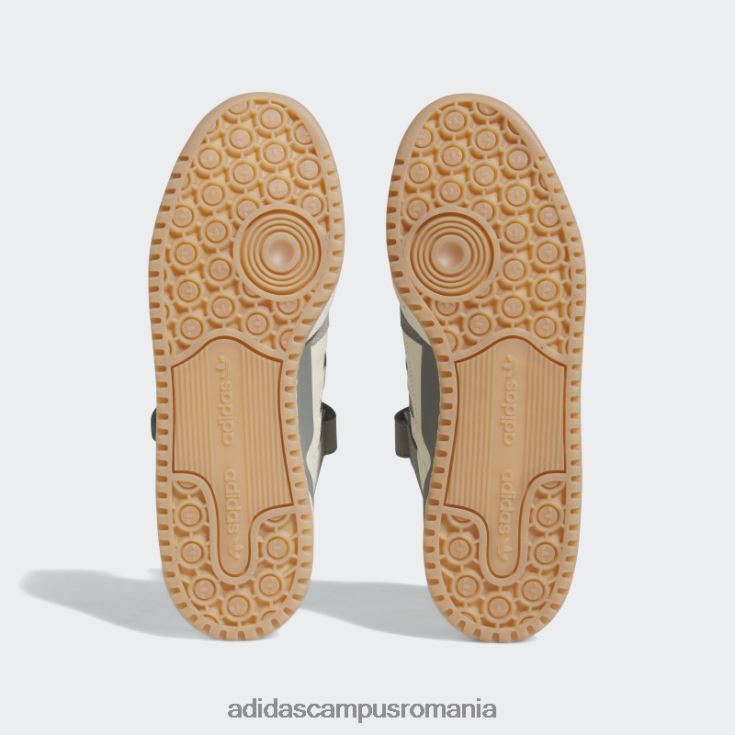 adidas campus romania gum forum pantofi joase bărbați gri/alb/gumă J266N2283